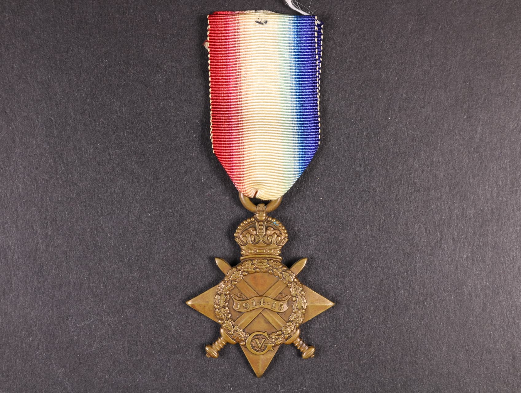 Hvězda 1914 - 15 na jméno PTE. A. BISHOP