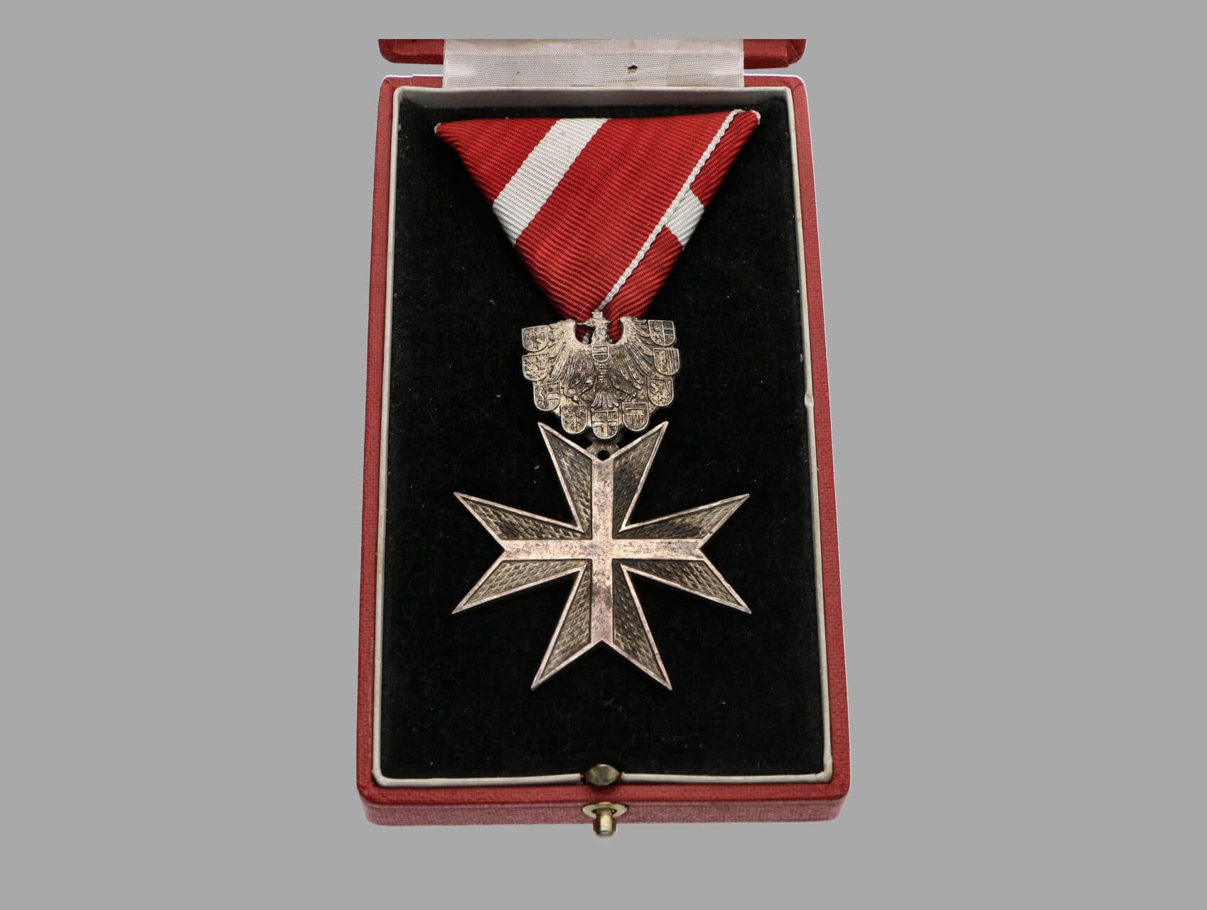 Stříbrný záslužný kříž Republiky Rakousko + originální etue