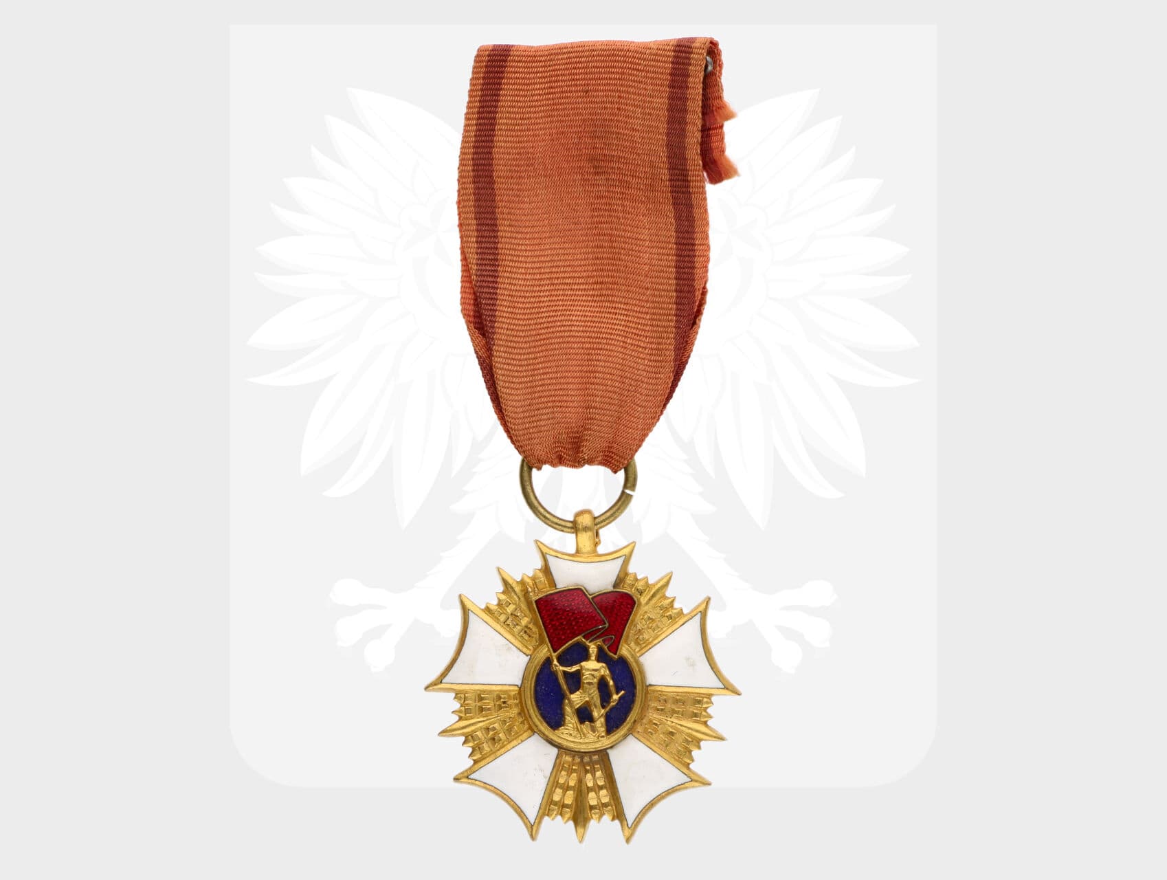 Řád praporu práce, zlatý