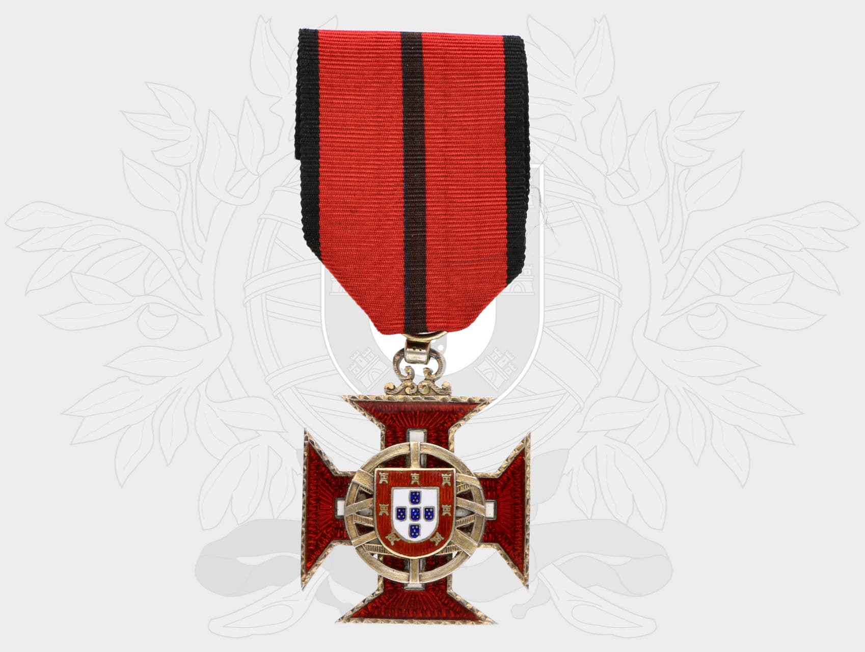 Řád koloniální říše, rytíř, střbro, smalty, na závěsném kroužku punc Ag