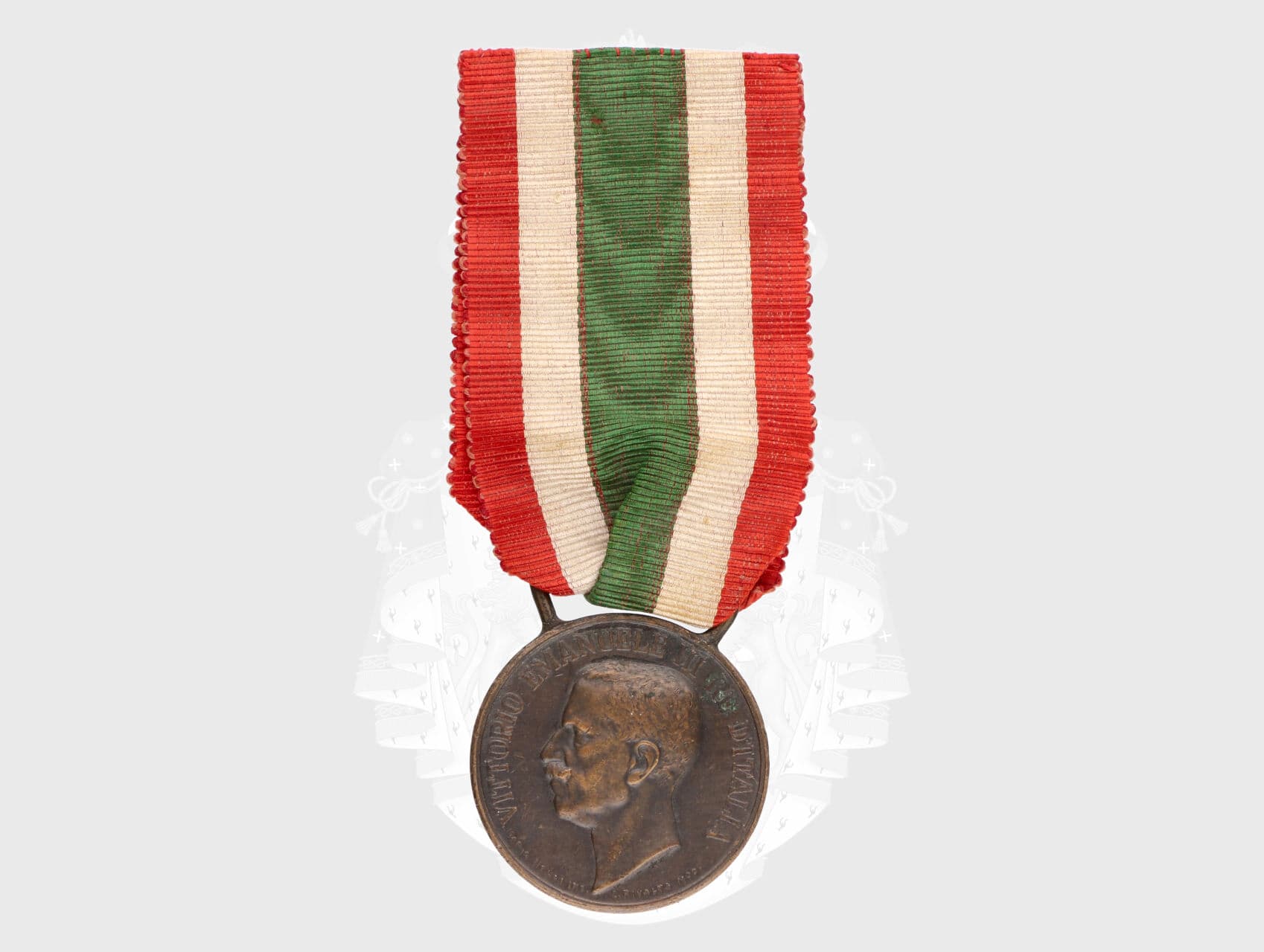 Pamětní medaile 1848-1918, značená MARIO NELLI INC.C.RIVALTA MOD / CBC