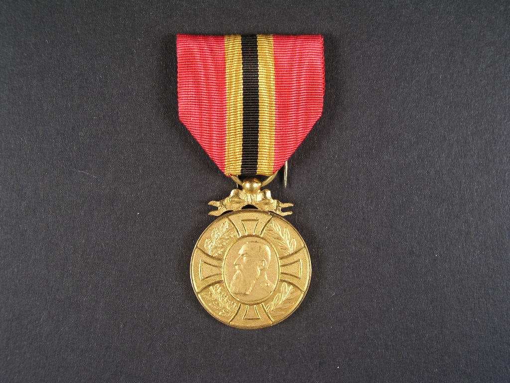 Pamětní medaile krále Leopolda II. 1865-1905