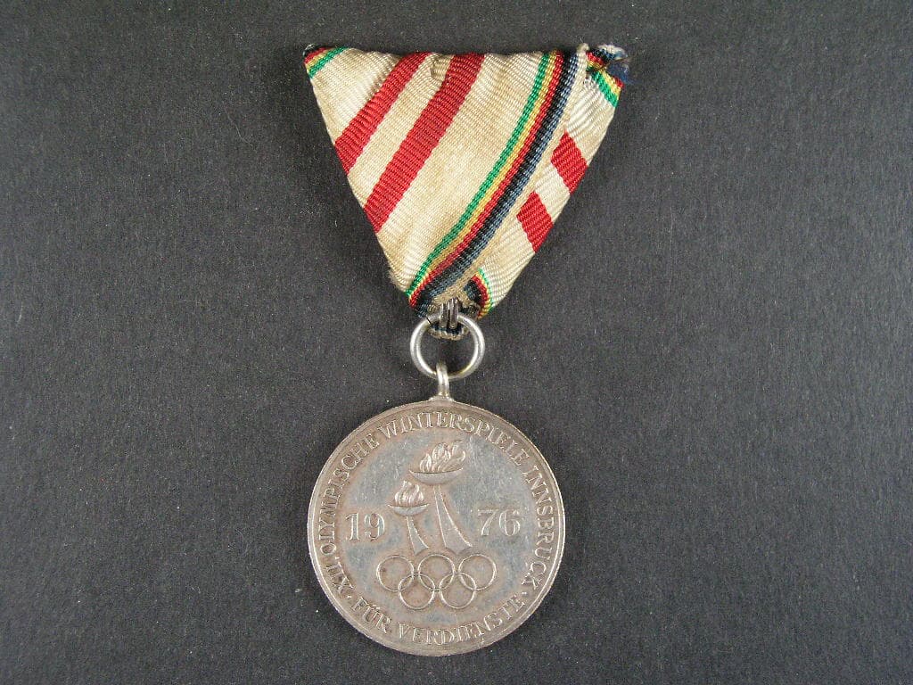 Záslužná medaile XII. zimních olimpijských her v Insbruku 1976