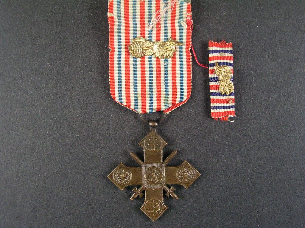 ČS válečný kříž 1939, Londýnské vydání, druhé udělení