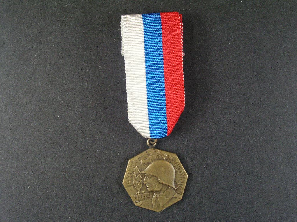 Vojenská medaile pro vítěze plukovních závodů
