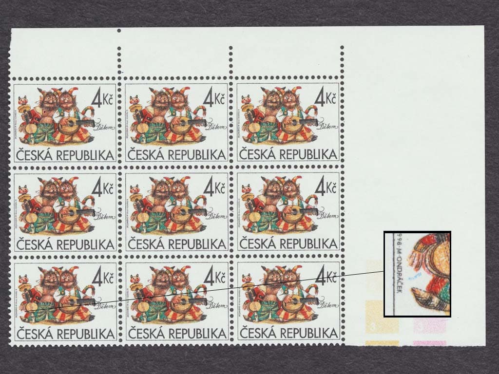 Zn. č. 189 DV 13/2, devítiblok