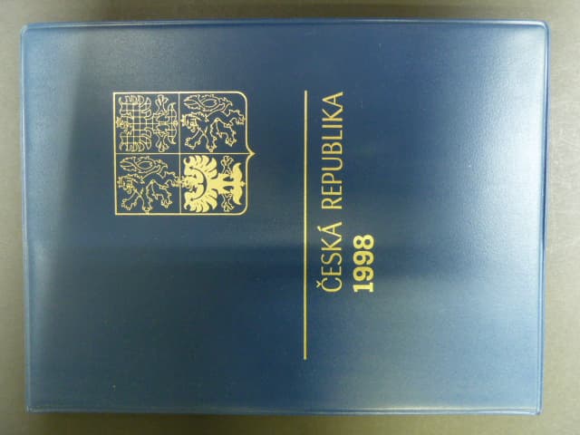 album české pošty 1998 (kompletní ročník známek 1998) bez PTA 7