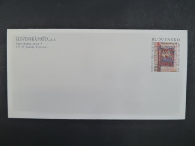 CSO22 (?) adresa modře bez novoročenky s přítiskem ředitele pošt na zadní straně, neupottřebená (2009)