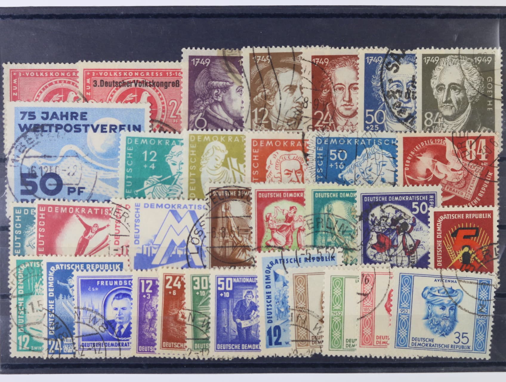nekompl. sestava zn. Mi. č. 232 - 314, 360 EUR
