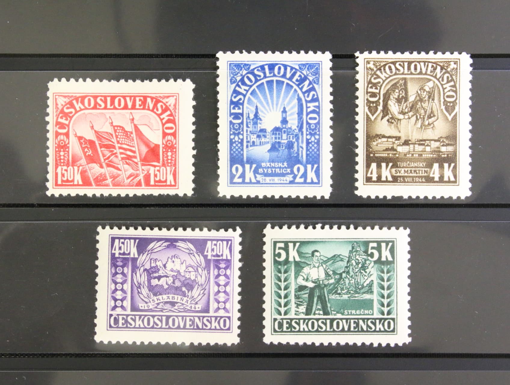 zn. č. 403-407, 1. výročí SNP