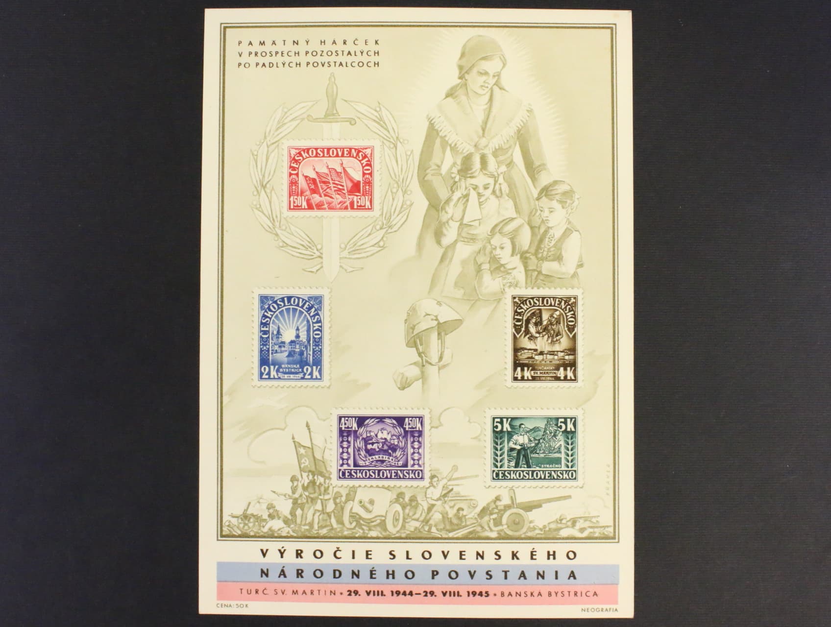 A č. 408-412, 1. výročí SNP
