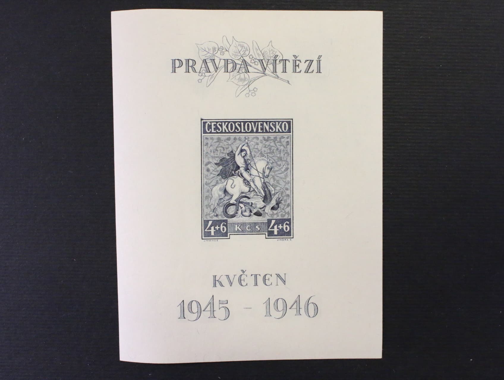 A č. 435 typ 2. , 1. výročí Květnového povstání