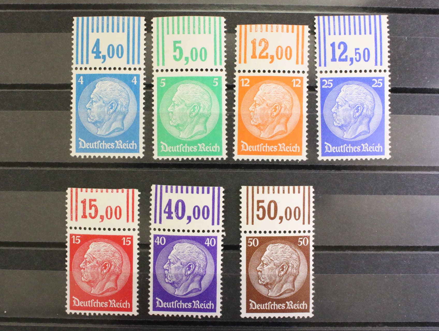 zn. Mi. č. 467-473, 1932/1933
