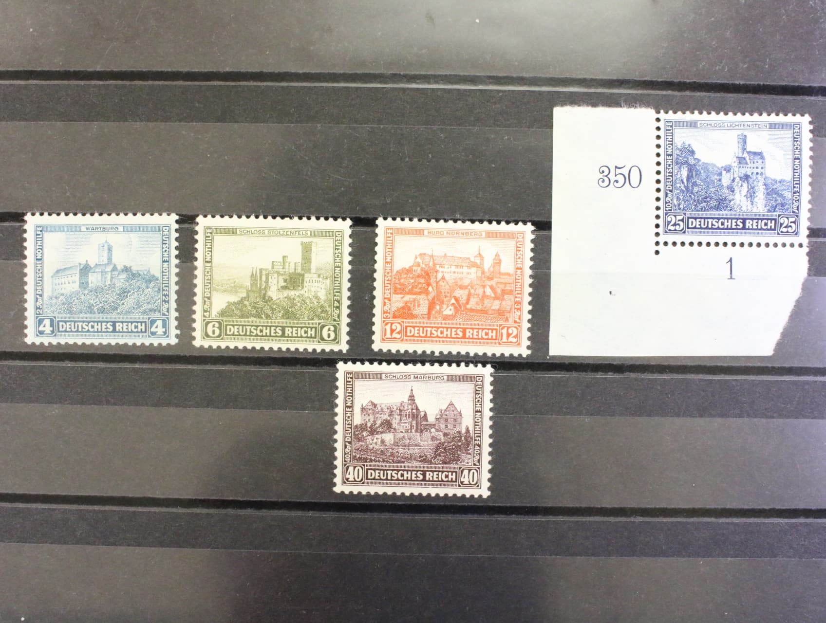 zn. Mi. č. 474-478, 1932/1933