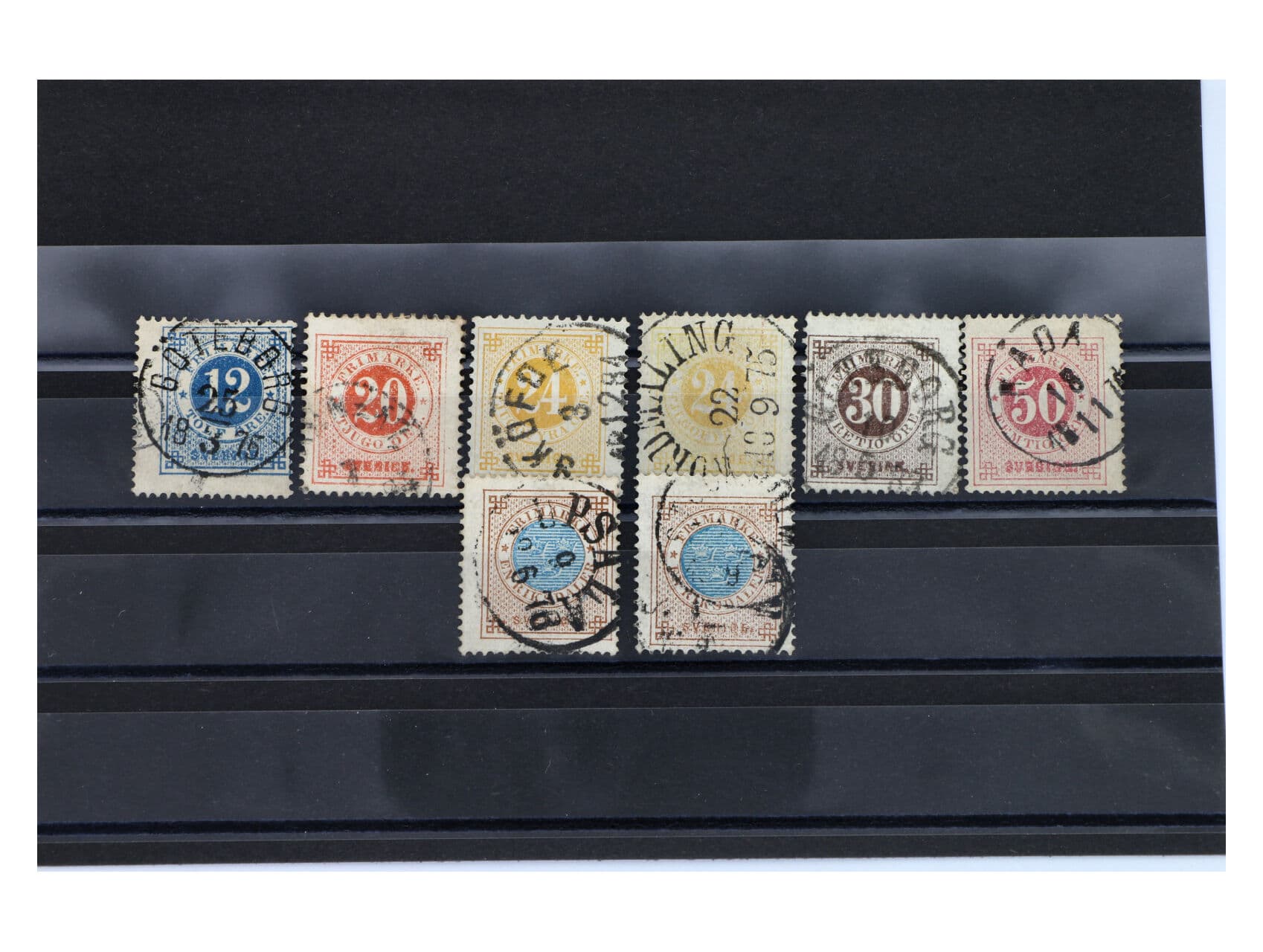 zn. Mi. č. 21, 22 A, 23 A + B, 24 - 25, 26 A + B, pěkná lehká raz., cca 700 EUR