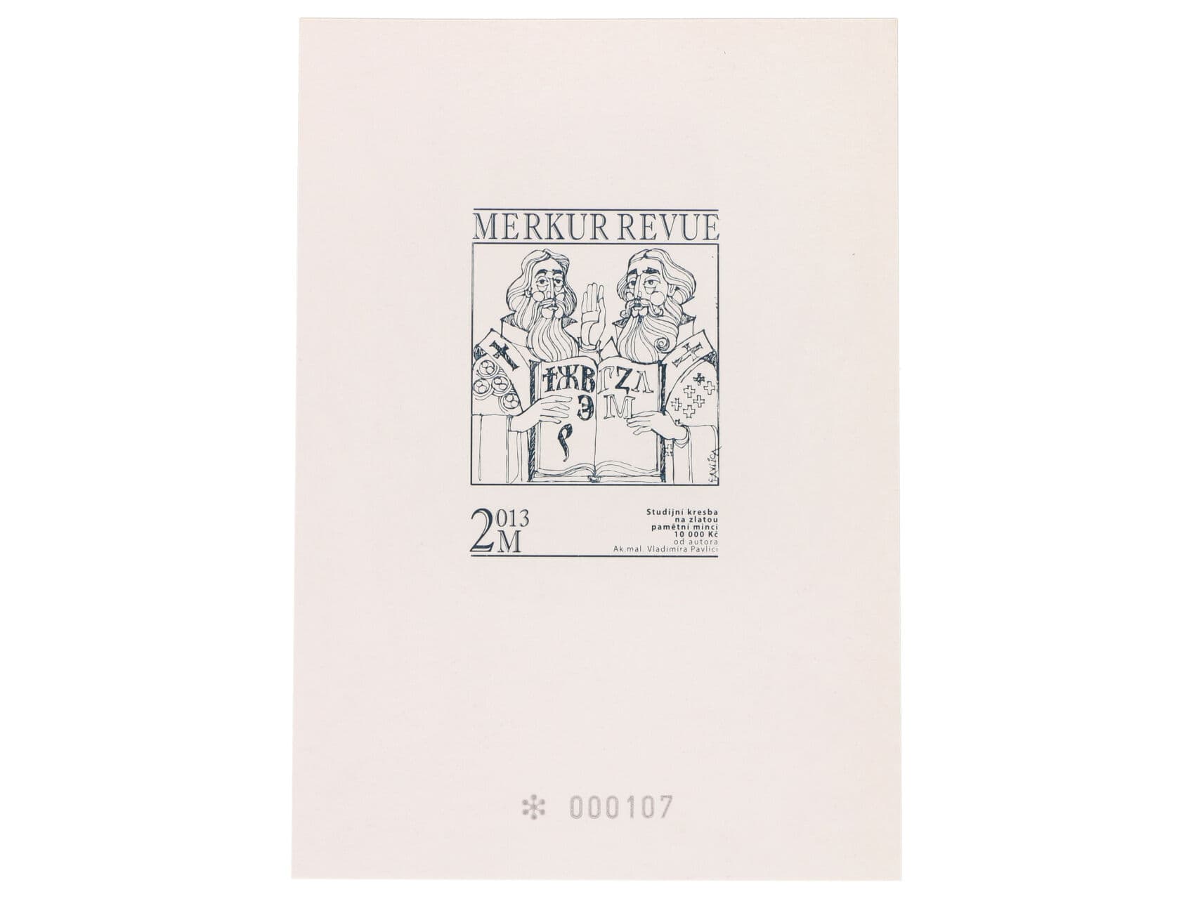 PT Merkur Revue 2013 - čislované