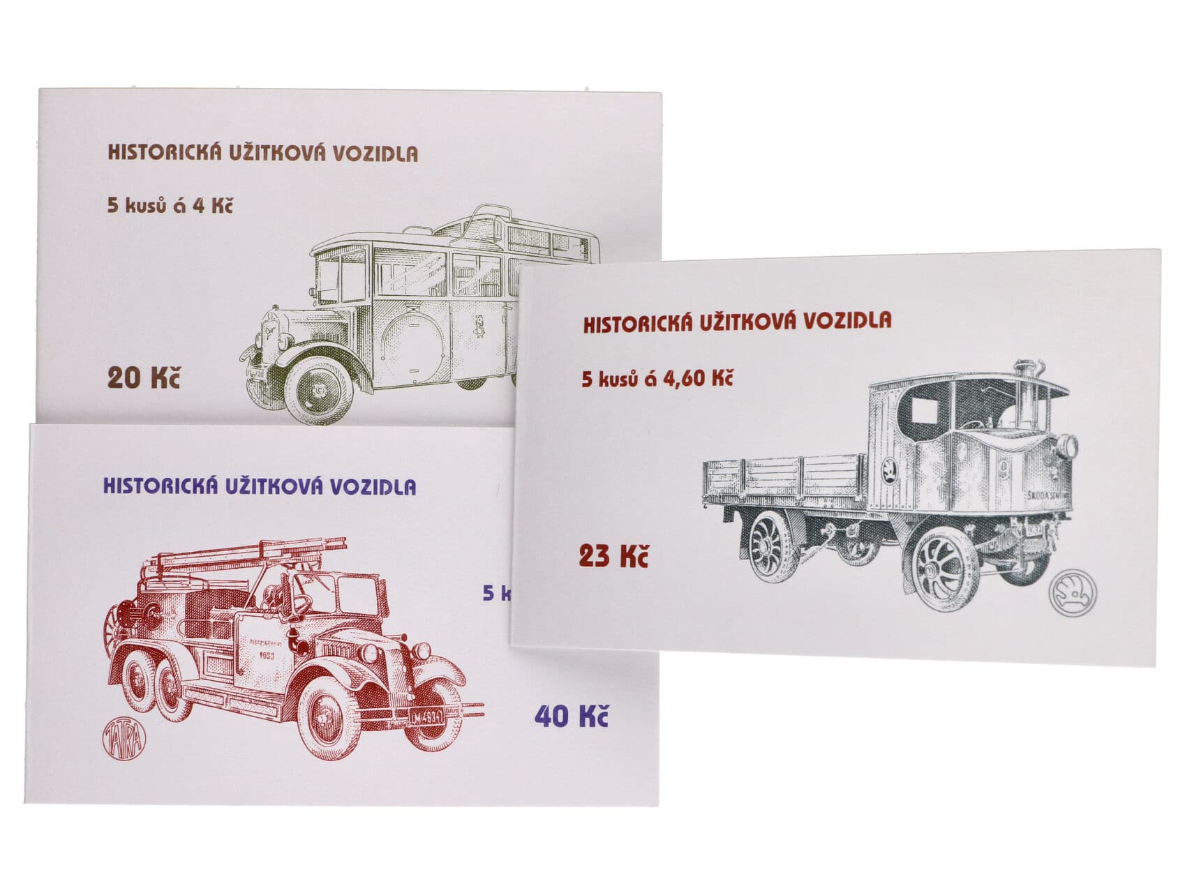 Známkový sešítek ZS- 57-59