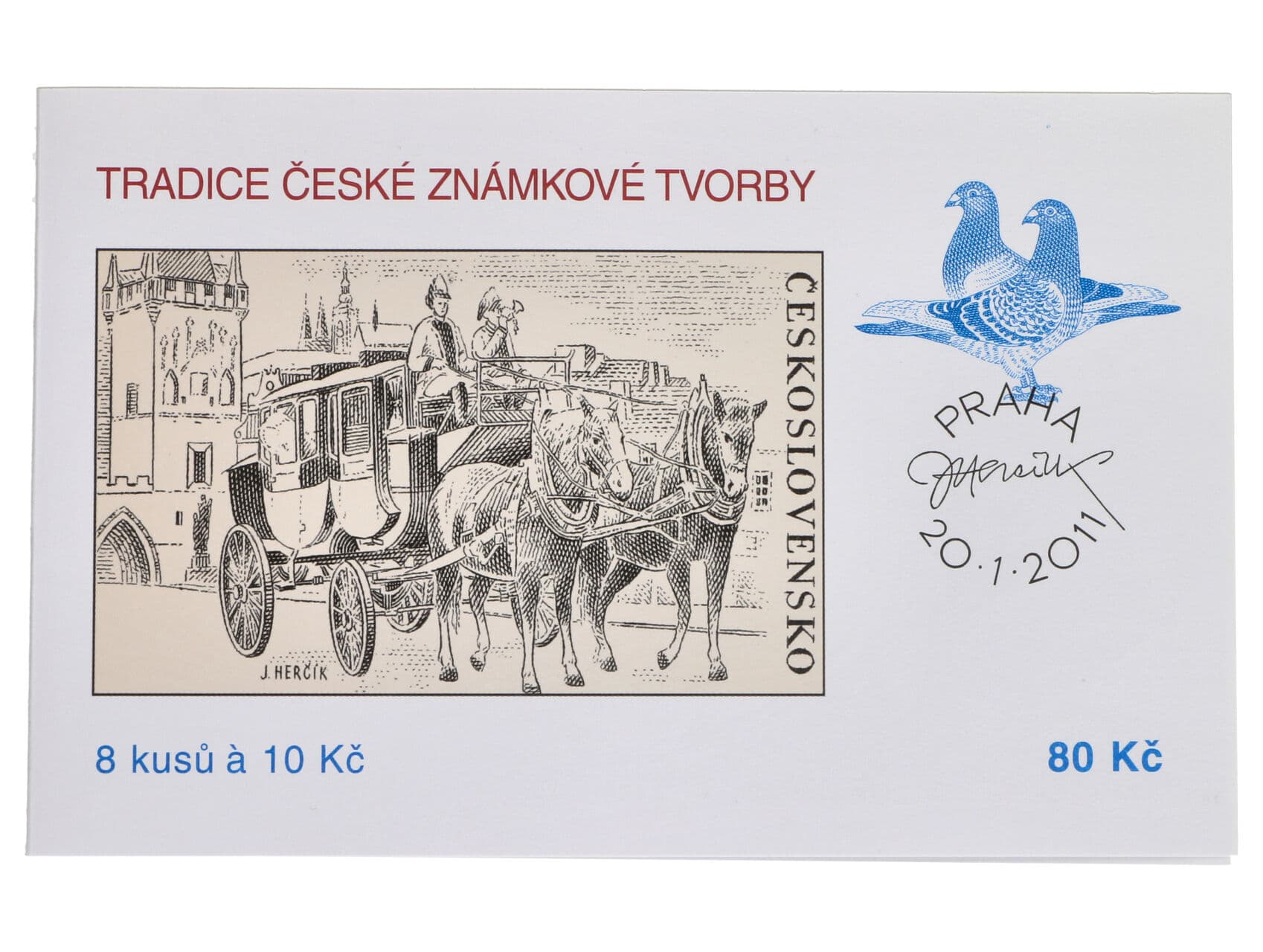 Známkový sešítek ZSt-40