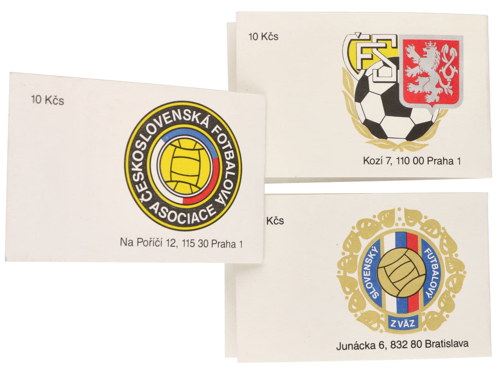 Soukromé známkové sešítky zn. 2941, Italia 90