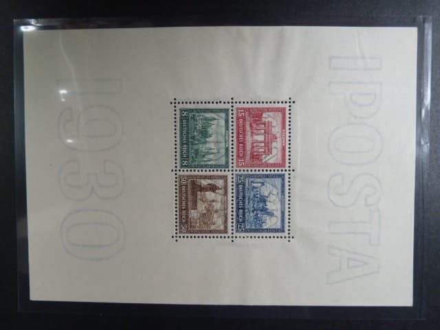 bl. Mi. č. 1 Iposta 1930 **