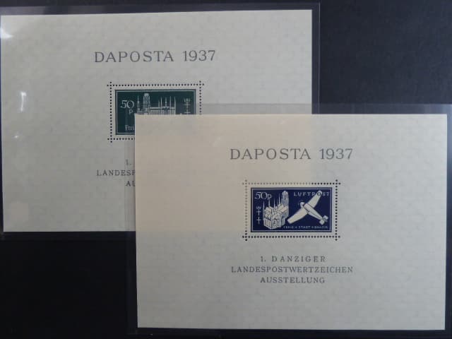 bl. Mi. č. 1 - 2 Daposta 1037 **