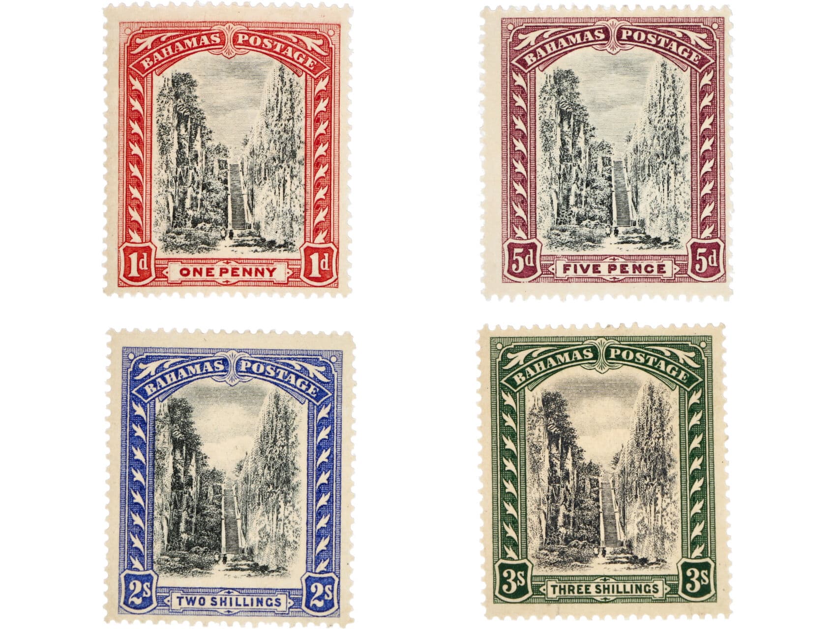 Bahamas - Zn. SG. č. 111 - 114
