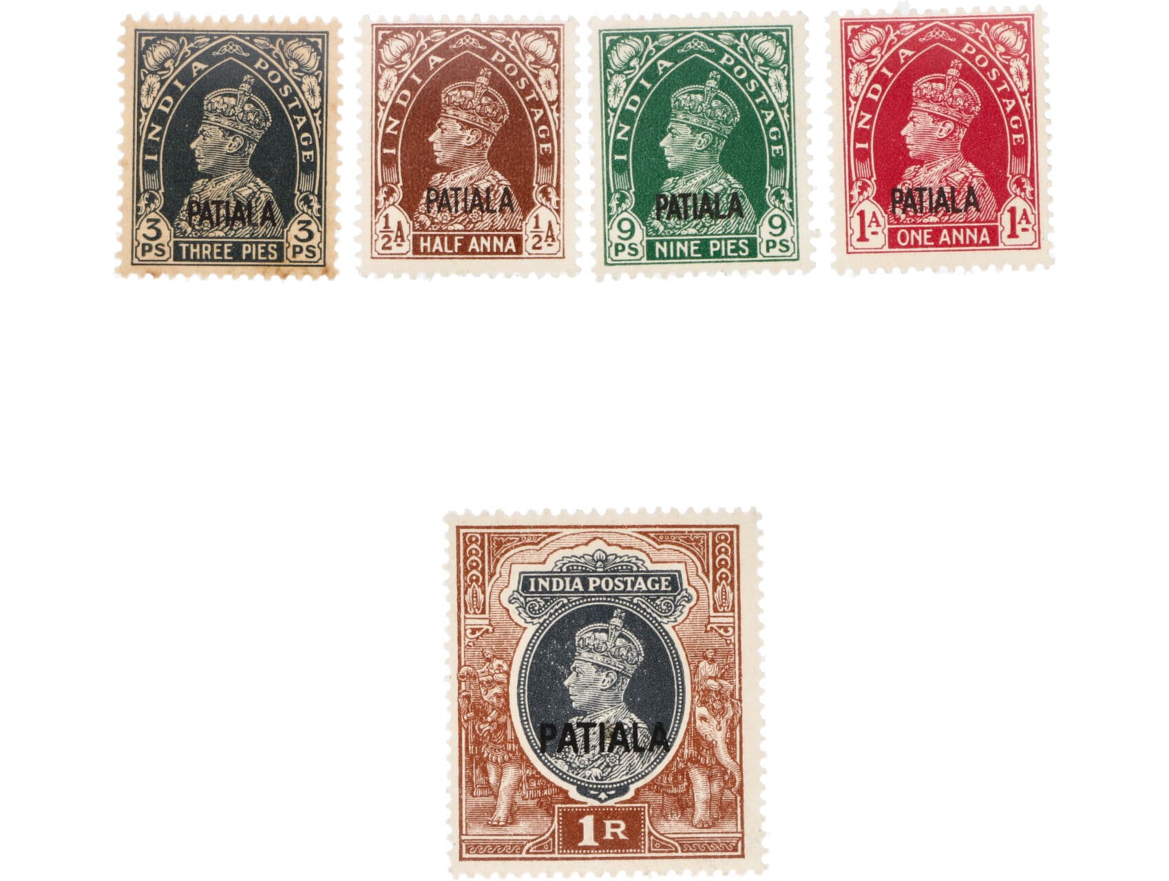 Patiala - Zn. SG. č. 98 - 102