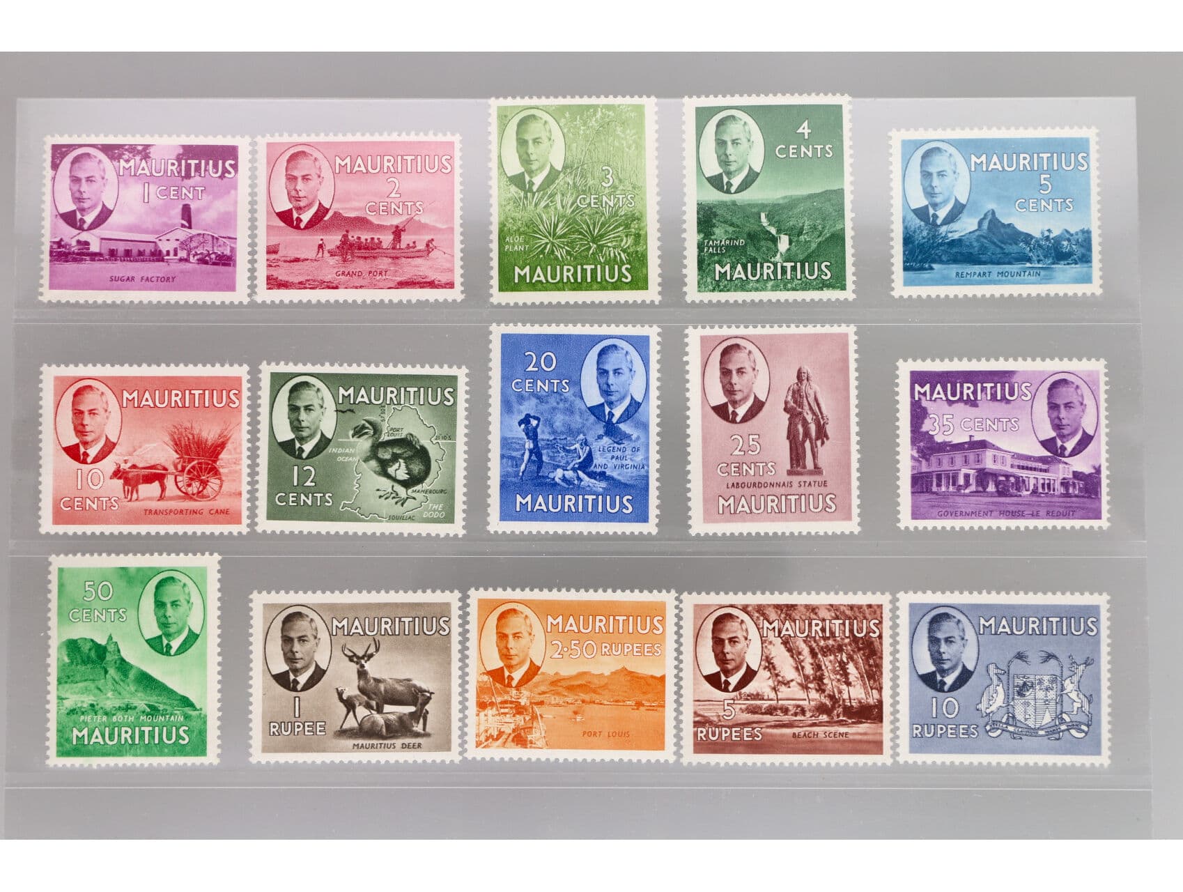 Mauritius - Zn. SG. č. 276 - 290