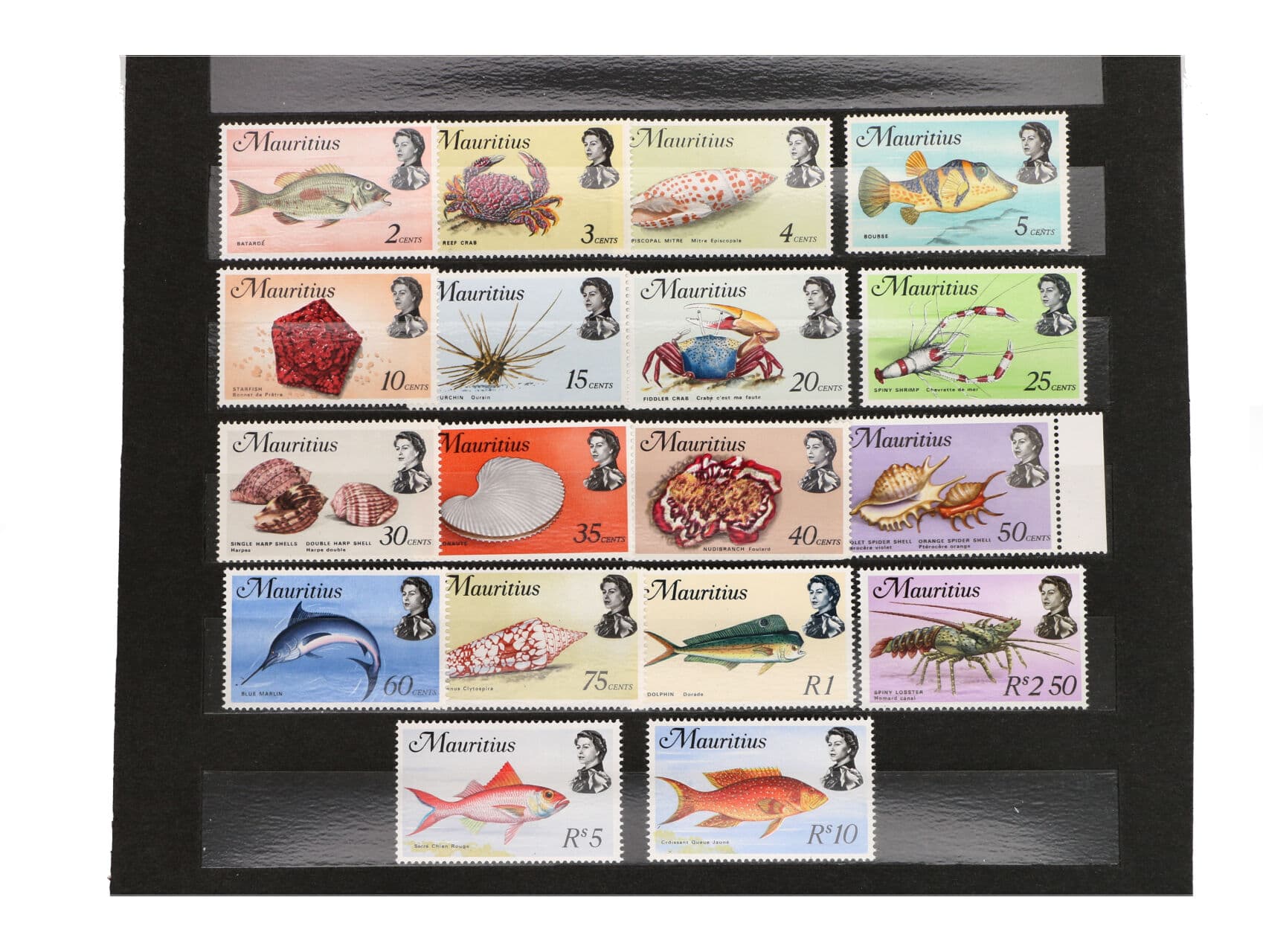 Mauritius - Zn. SG. č. 382 - 399