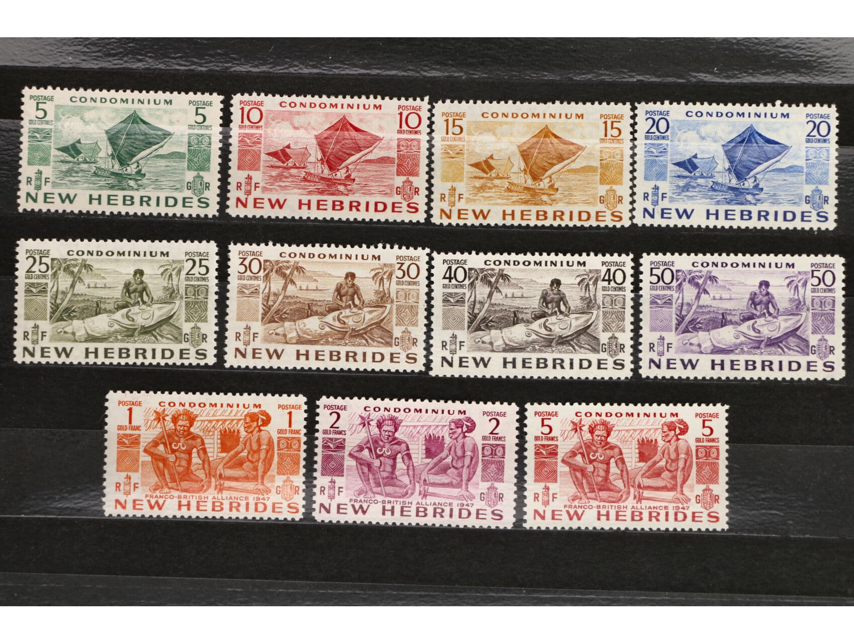 New Hebrides - Zn. SG. č. 68 - 78