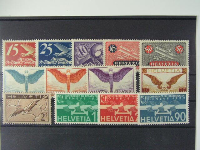 sestava let. zn. Mi. č. 179 - 80, 182 - 4, 189 - 91, 233, 245x, 256 - 8, 160 EUR
