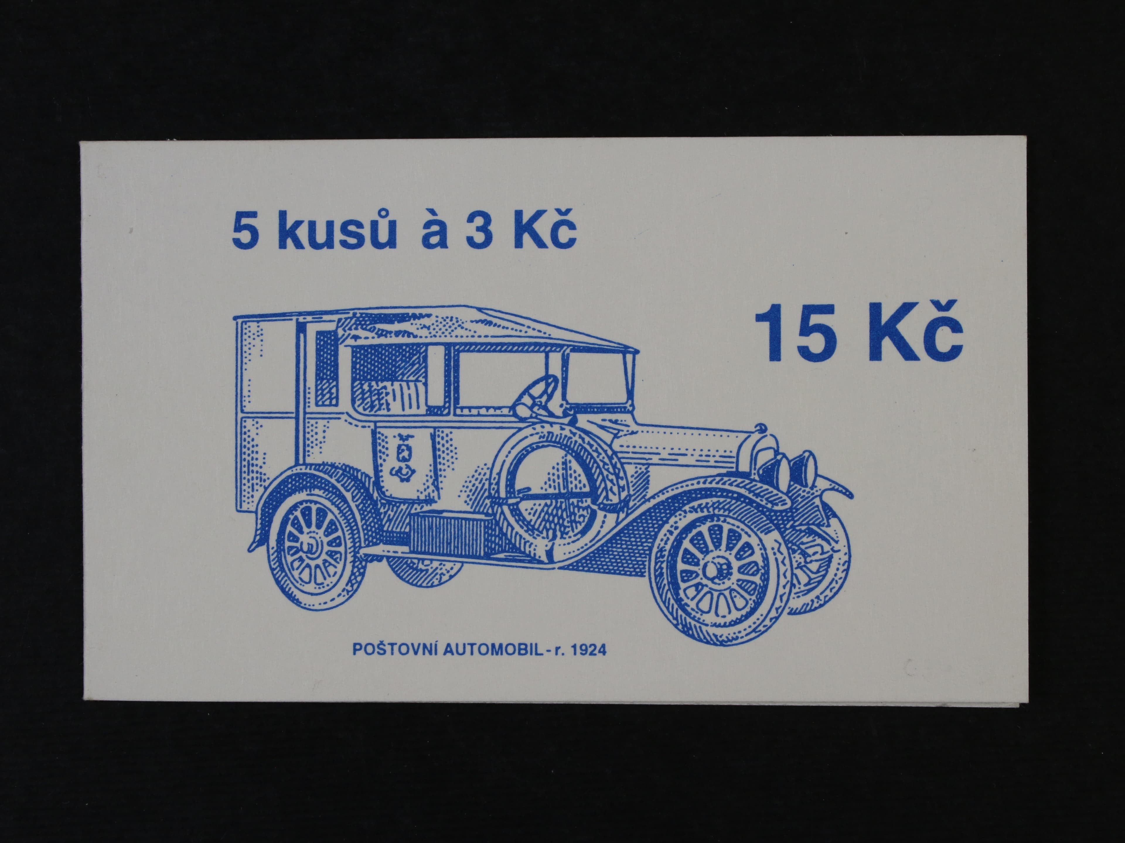 Známkový sešitek ZS18