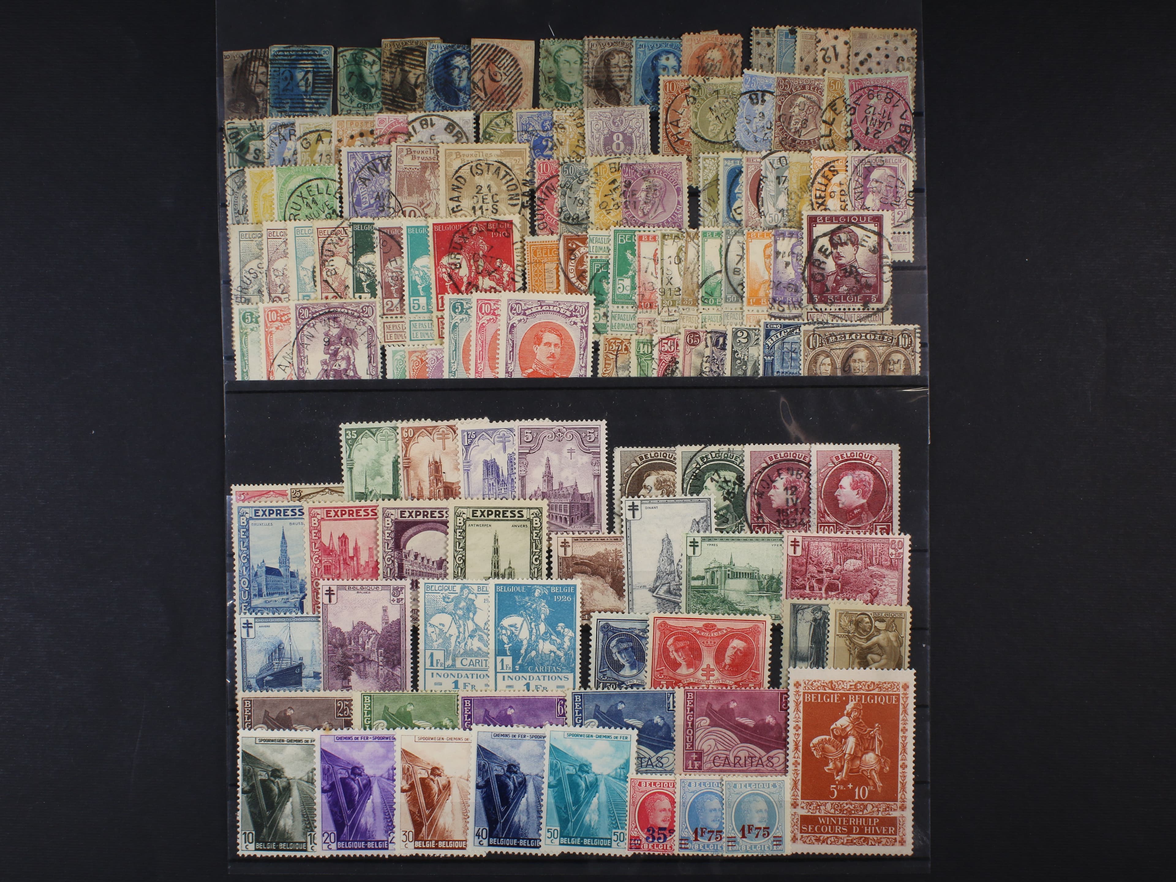 sestava zn. z let 1851 -1929, mj. zn. Mi. č. 10 - 16, 89 - 99, 104 - 6, 244 - 9, 262 - 5, kat. cena cca 600 EUR