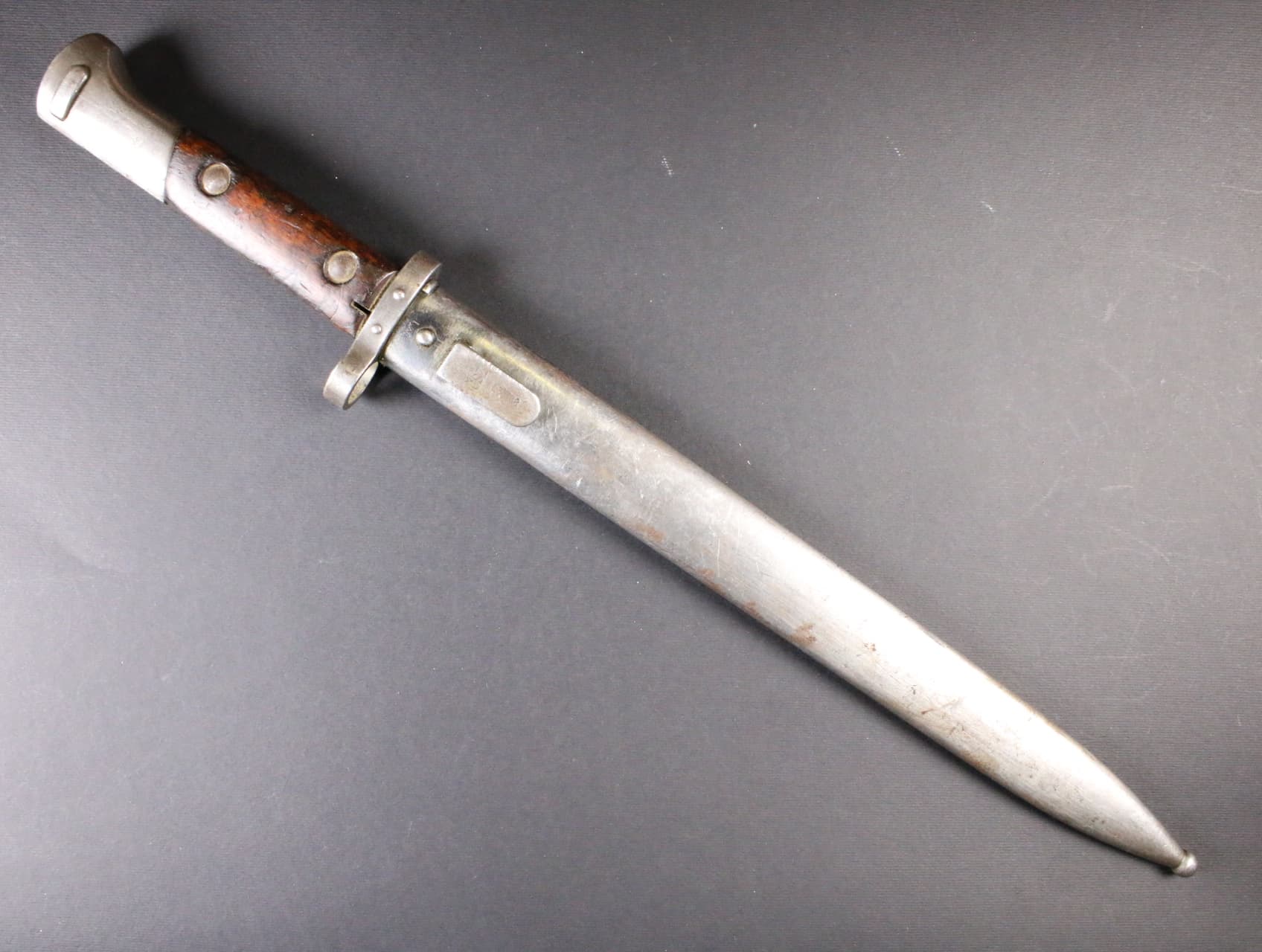 Bodák pro pušku Mauser vz. 1924, značen ČSZ U, pochva
