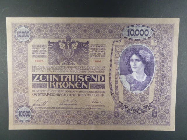 10 000 K 2.11.1918 série 1004, Pi. 25