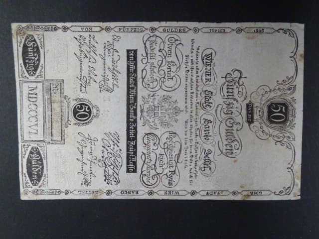 50 Gulden 1.6.1806, Ri. 42