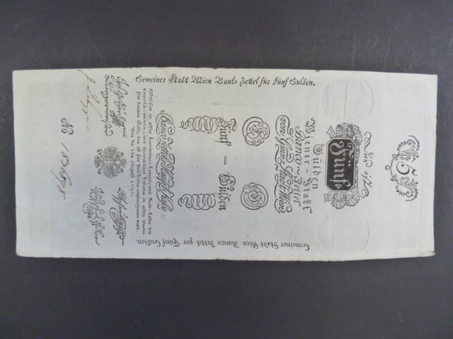 5 Gulden 1.8.1796, Ri. 23