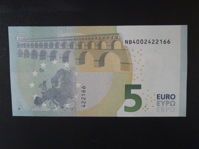 5 Euro 2013 s.NB, Rakousko, podpis Mario Draghi, N018