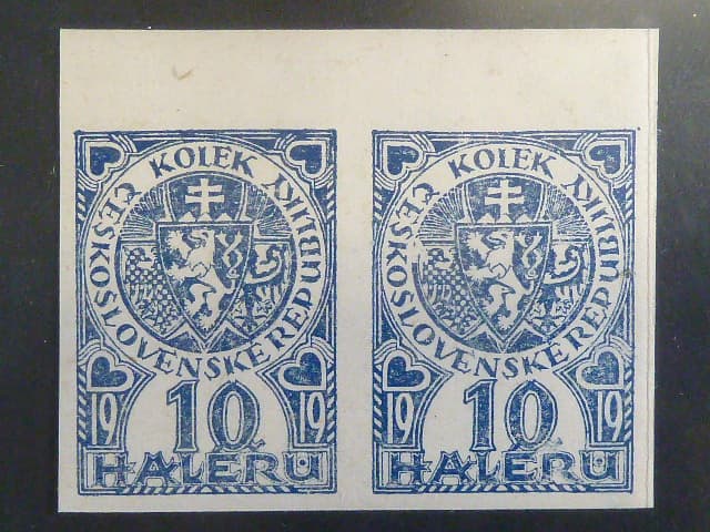 10 h kolek 1919 ve 2-pásce s lepem