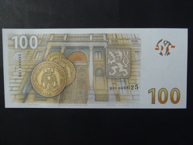 Pamětní tisk z nevydaného oceněného návrhu 100 Kč 2019 série B01 od Karla Zemana k 100.výročí budování české měny, motiv s Rašínem, dárkový obal, náklad série B - 500ks