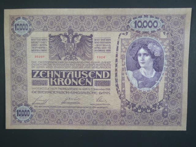 10 000 K 2.11.1918 série 1006, Pi. 25