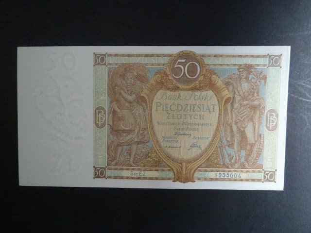 Polsko, 50 Zl 1929 série EZ.