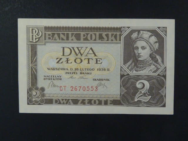 Polsko, 2 Zl 1936 série CT