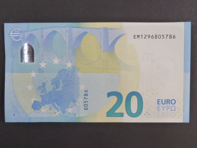 20 Euro 2015 série EM, podpis podpis Lagarde, E009