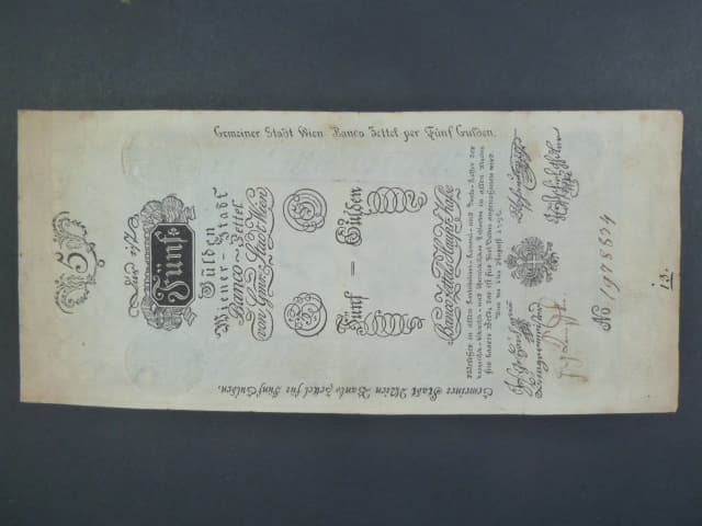 5 Gulden 1.8.1796