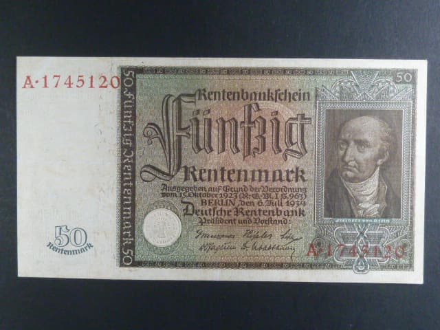 Německo, 50 Rtm 1934 série A, Ba. D16