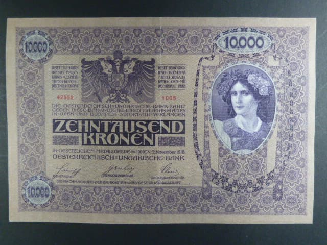 10 000 K 2.11.1918 série 1005