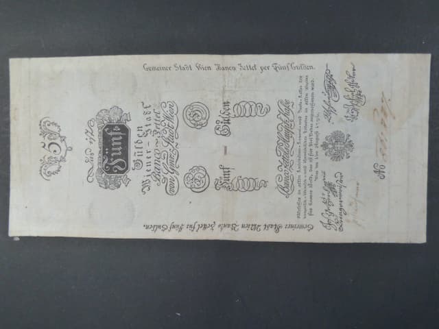 5 Gulden 1.8.1796