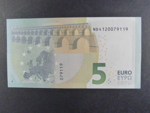 5 Euro 2013 s.ND, Rakousko, podpis Lagarde, N023