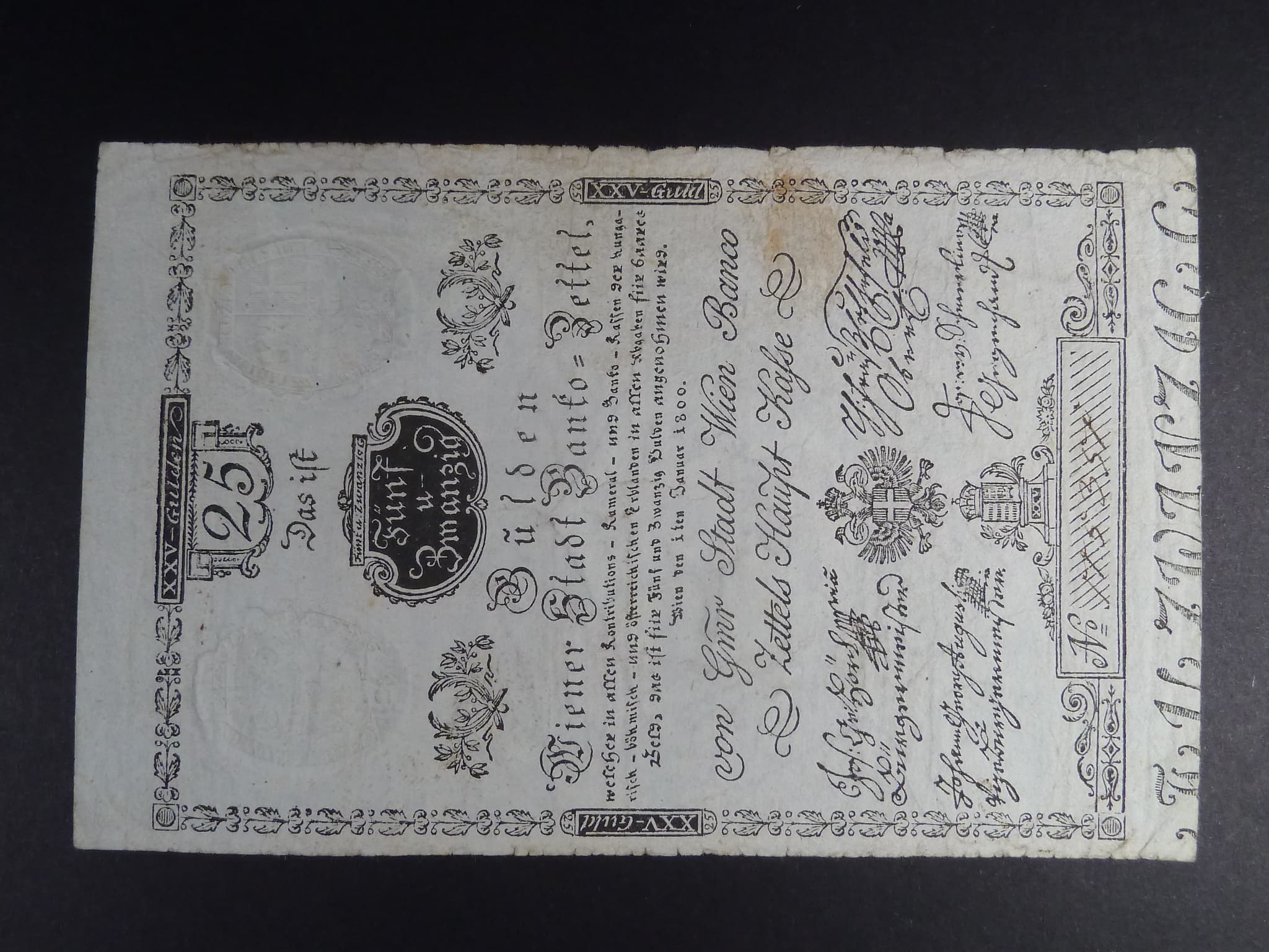 25 Gulden 1800